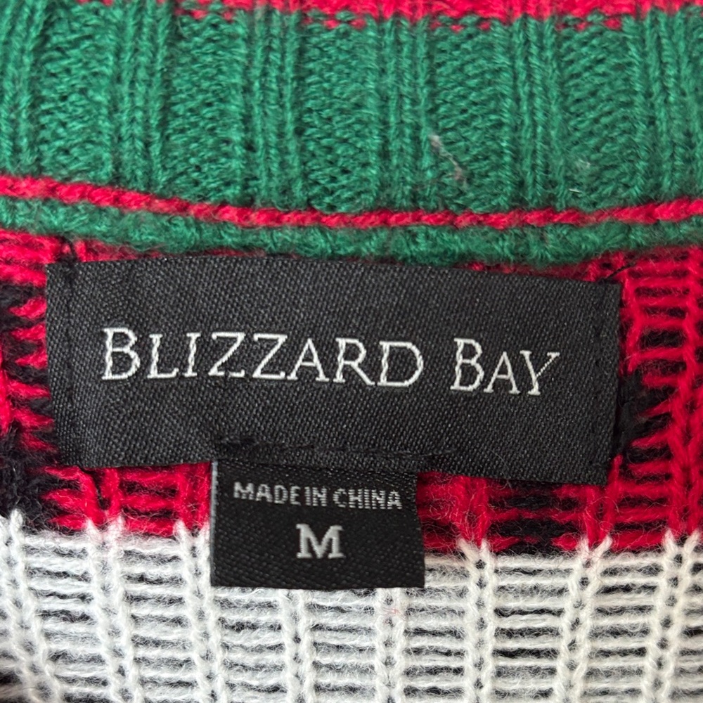 Ugly Christmas Sweater Men's Novelty Holiday Beer Crewneck Sweater Size M - Picture 2 of 11